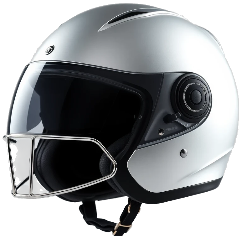 Casco Modular Plata